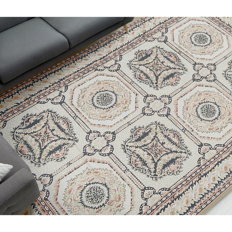 Aubusson Renaissance Wool Oriental Area Rug