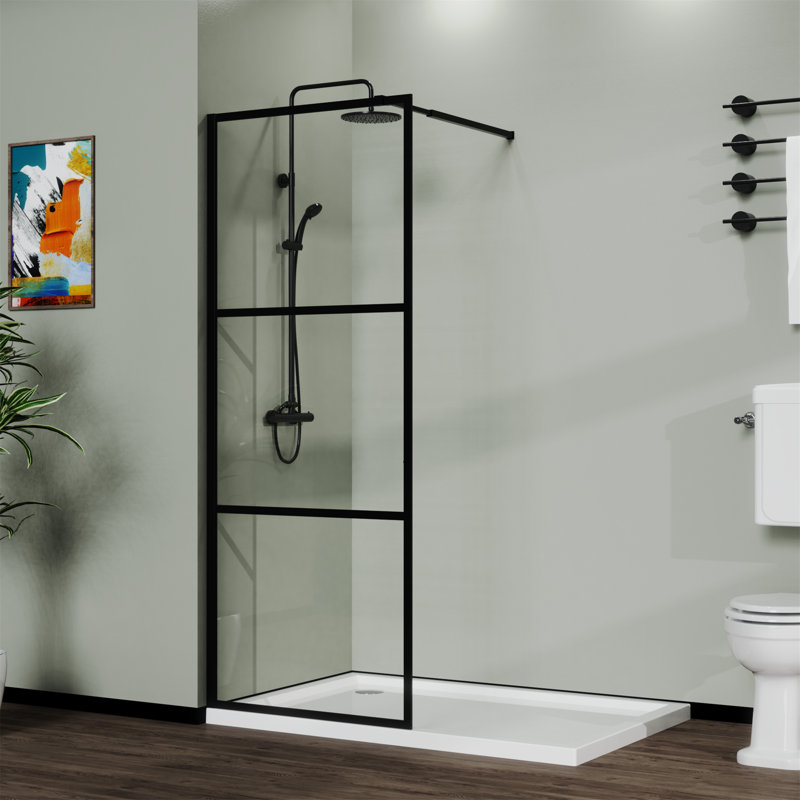Porte de douche en verre trempé