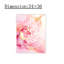 Art mural rose 24 "x 36"