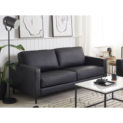 Desdemona 3 Seater Faux Leather Sofa