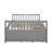 Full Size Daybed With Twin Size Trundle And Drawers, Full Size-1834508535