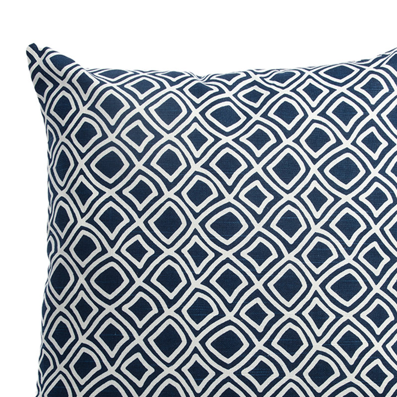 Geometric Reversible Throw Pillow