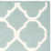 Rodgers Hand Woven Flat Weave Banana Silk/Wool/Cotton Geometric Rug in Ivory/Blue