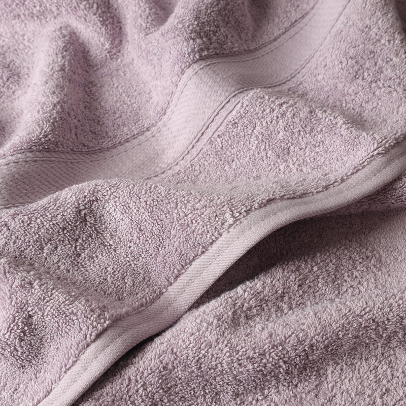 Scotia Egyptian Cotton Bath Towel Set, Purple, 3Pc Towel Set  (1Bath, 1Hand, 1Face)