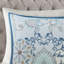 Ensemble de housse de couette réversible à motif floral en coton pour lit double / grand 3 pièces