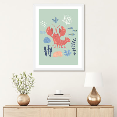«Under the Sea VII» par Caroline Alfreds - impression d'art graphique