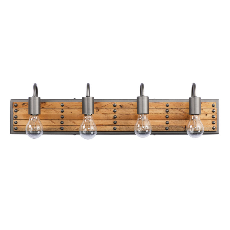Barre d'éclairage de salle de bain 4 lumières Millette