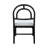 Polyester Upholstered Wicker/Rattan Frame Dining Chair -401811146