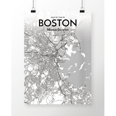 " Boston City Map "