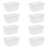 Sterilite Storage Box, Stackable Bin with Lid, Plastic Container to Organize Shoes and Crafts on Closet Shelves