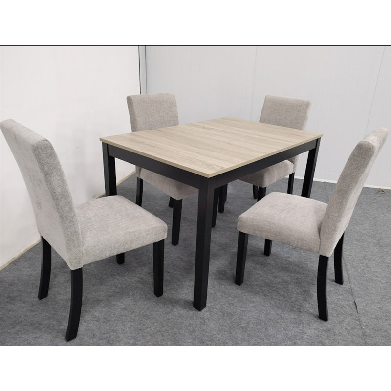 Dadrian 4 - Person Four Leg Base Dining Set