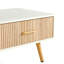 Table basse rectangulaire avec pieds solides, tiroir coulissant pour le rangement, table moderne pour le salon-2122747977