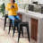 Counter Stool with Metal Frame-1802187891-1802187889