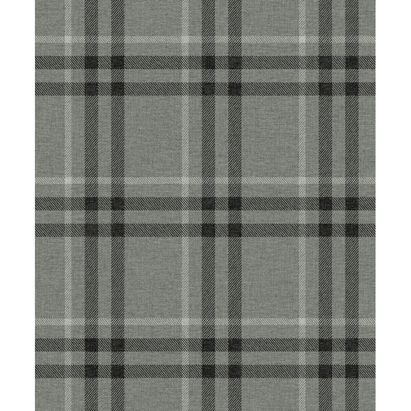 Papier peint adhésif Gracie Oaks, Gris
