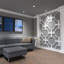 Panneaux muraux décoratifs en PVC de qualité architecturale Chesterfield-2071495293
