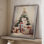 «Christmas Holiday Art - Series 2-XXXVI», reproduction d'art encadrée - bois massif XMAI81814