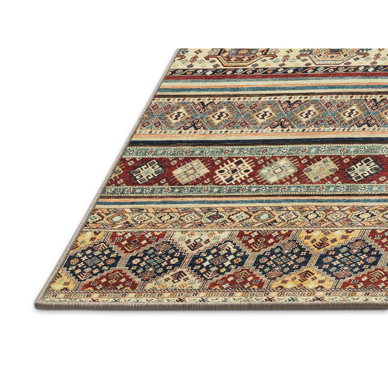 Abstract Indoor Rug, Runner 2' x 5'