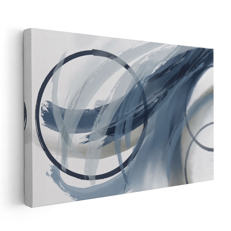 Flow 1 - Canvas Print Wall Art, 16" H x 24" W
