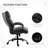 High Back Big And Tall Executive Office Chair 484Lbs With Wide Seat-1556617216
