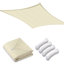Toile d'ombrage carrée 10 pi Yescom-113438176-113438178