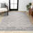 Coddington Moroccan Modern Diamond Light Gray Rug-1547886537