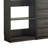 Dee Modular Freestanding Closet System, 6 Shelves, 2 Hanging Rods, Gray