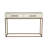 Duchess 55" Wide Mahogany Console Table, Cream