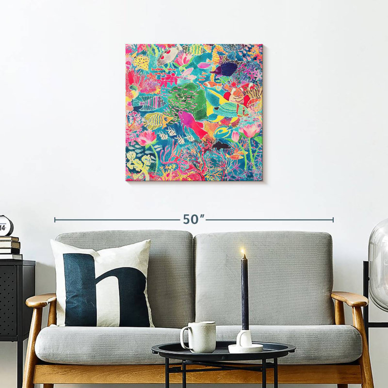 Brampt Underwater Rainbow, 24" H x 24" W