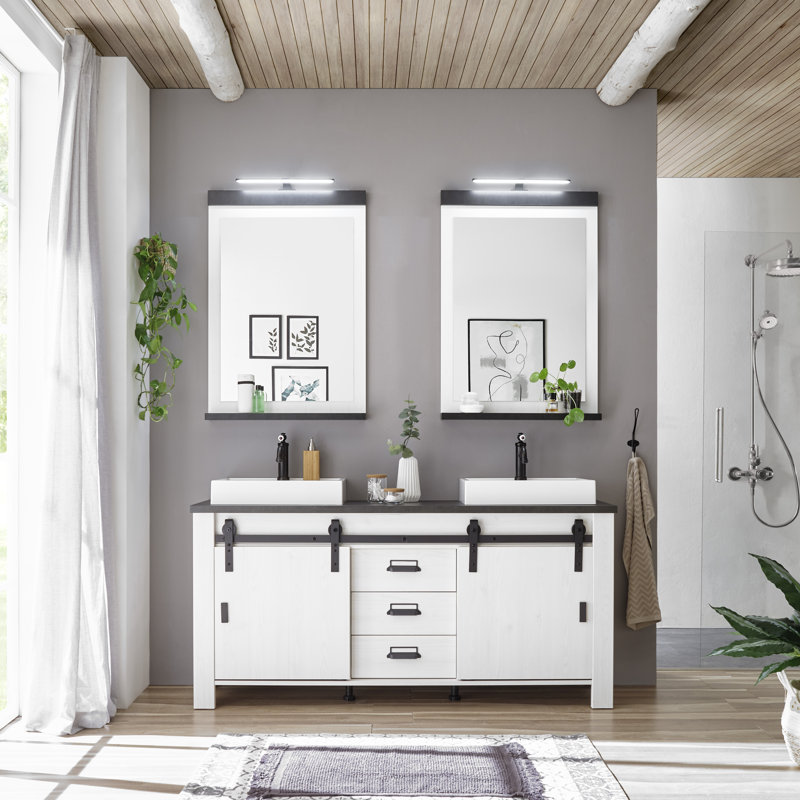 Jackeline Bathroom Suite, White