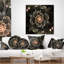 Coussin lombaire à fleurs fractales impeccable perfect-30735431