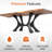Cling Metal Dining Table Base