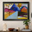 Kochel Straight Street, 1909 - Wassily Kandinsky - Toile encadrée sur mesure-1859055433-1859055540-1859055541