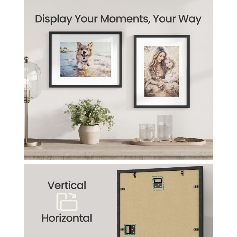 Black Picture Frame - Set of 3