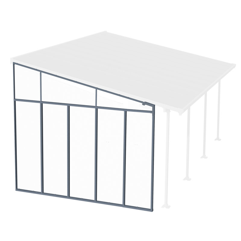0.07m W x 3.19m D Door Canopy
