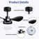 24" Small  Ceiling Fan With Light Remote Control