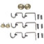 Tringle à rideaux double réglable 1 "Cousar-106440187-106440176