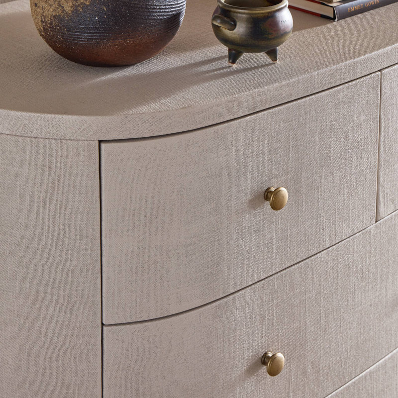 Amelia Chest-Ivory Painted Linen, Ivory Painted Linen