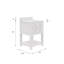 Ensemble de meuble-lavabo simple 24 po Cronin-690870201