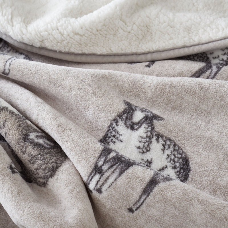 Brushed Sheep Natural, Kingsize - 2 Standard Pillowcases