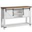 Console de style campagne avec portes de grange coulissantes H 31,9 po Ordonez-57683792-57064034