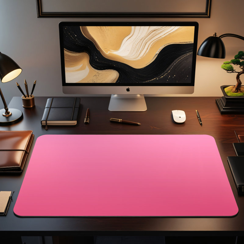 Polyester Desk Pad, 23.6x13.8
