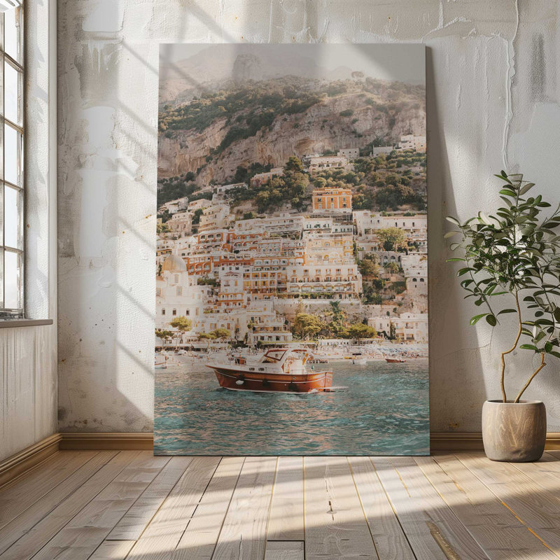 Seaside Bliss, Large Canvas Print, 54" H x 36" W