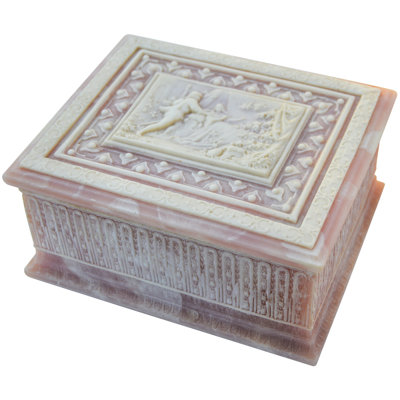 Handmade Stone Decorative Box