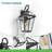 2-Piece Wall Sconce (Black)