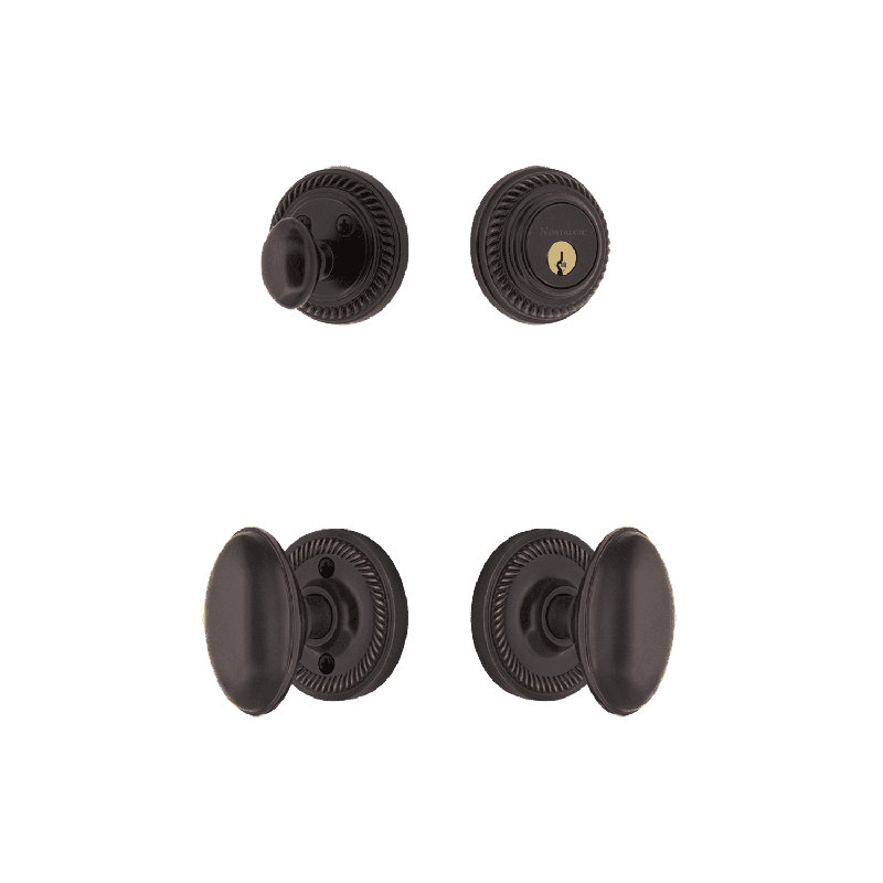 Ensemble de rosette Nostalgic Warehouse, Bronze intemporel, 2.375
