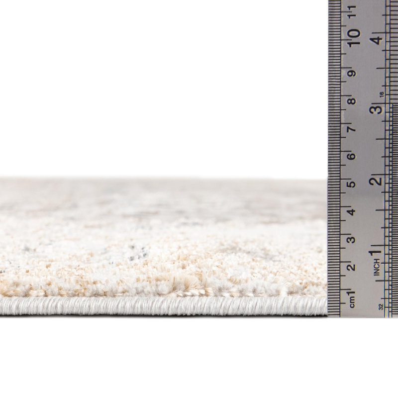 Alamo Floral Indoor Rug, Octagon 7'10" x 7'10"