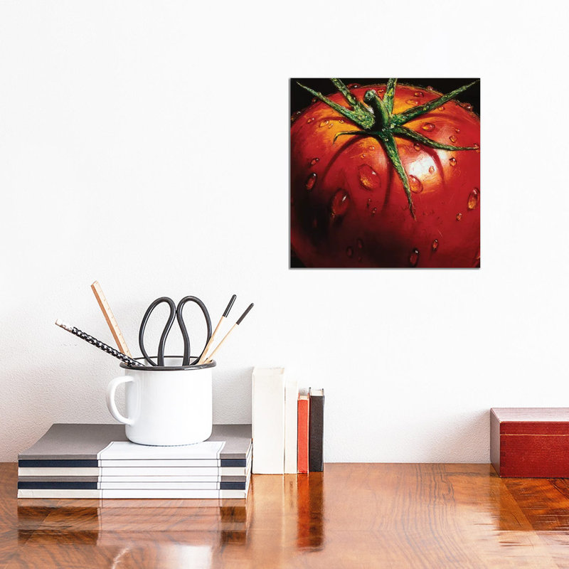 Tomato by AlmaCh - Wrapped Canvas Print, 30.48 cm H x 30.48 cm W x 1.91 cm D