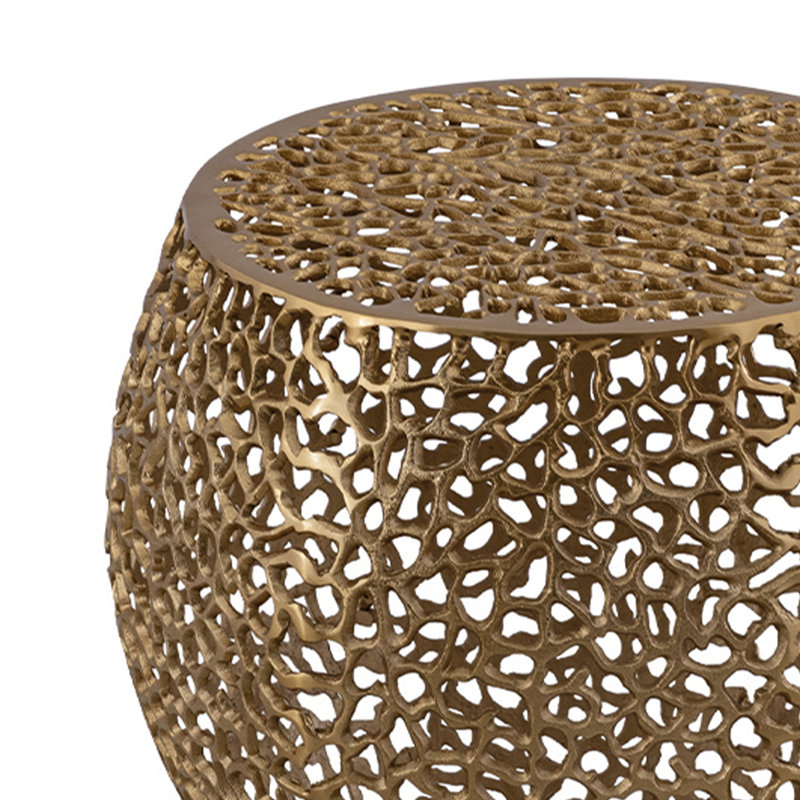 Katsumasa End Table, Gold