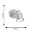 Benton IP44 Adjustable Single Spot Wall Light with LED Bulb-225812567-226440550