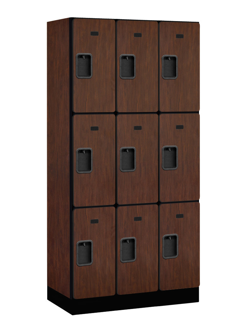3 Tier 3 Wide Gym Locker Salsbury Industries 